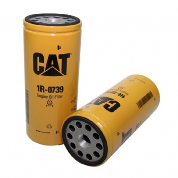 CAT wheeled excavator engine parts spin on oil filter 1R-0739 for E320C E320D E323C E323D E200B E120B